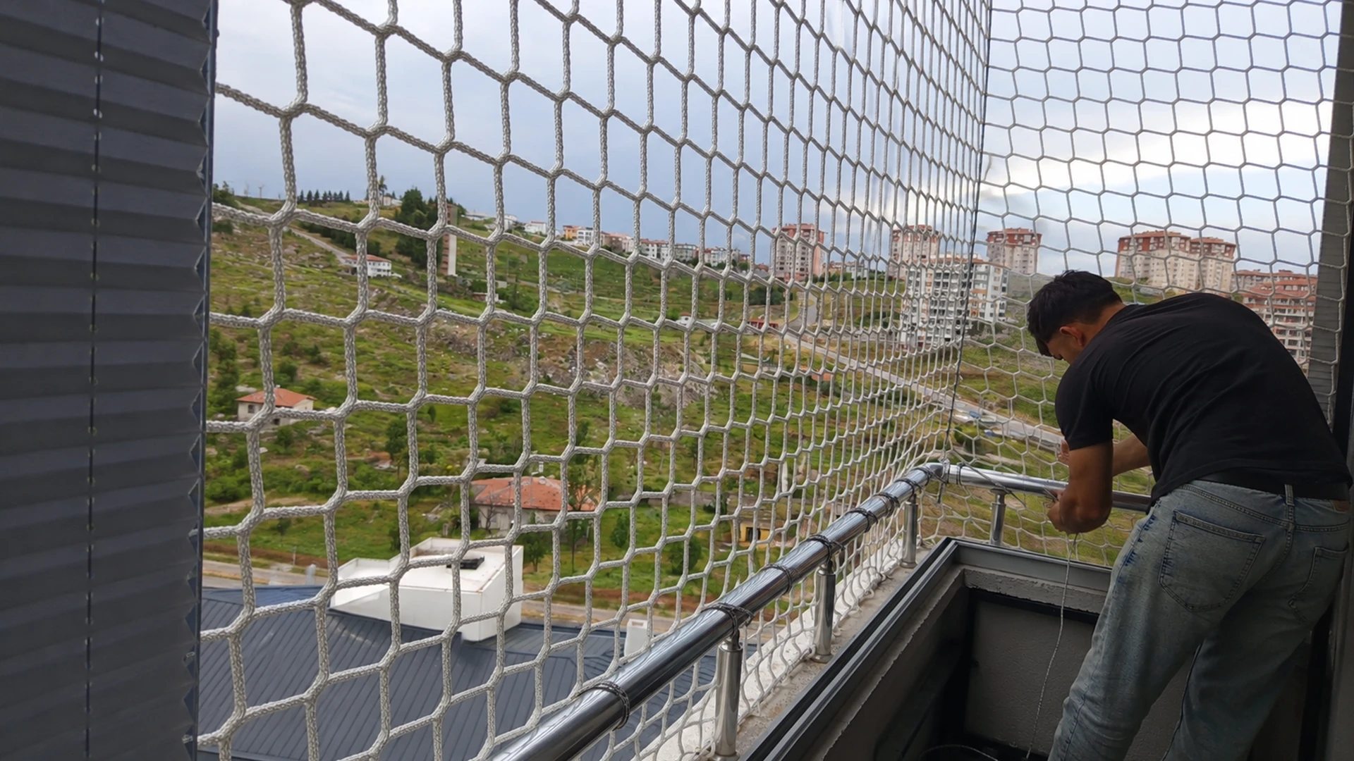 Güvenlik filesi uygulama örneği, Kayseri No26