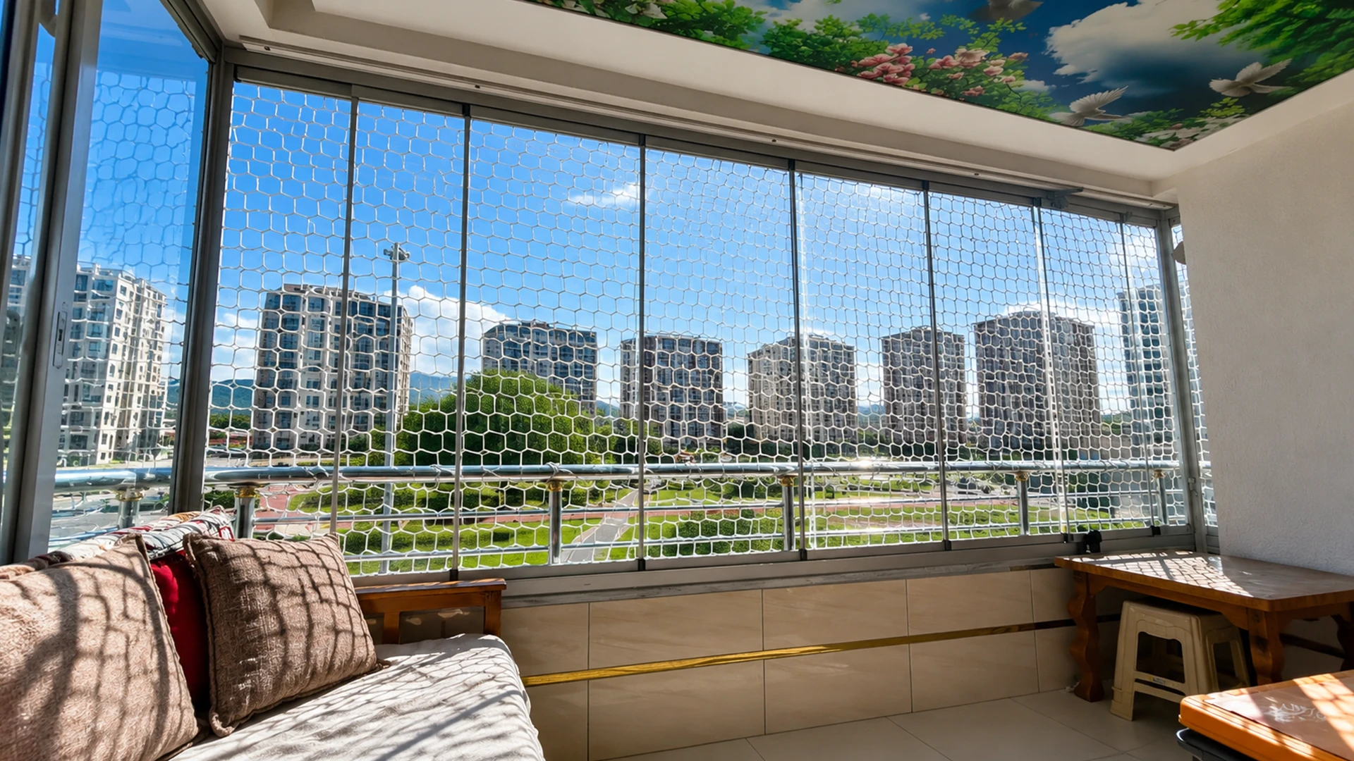Güvenlik filesi uygulama örneği, Kayseri No34